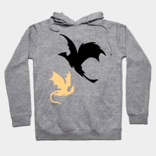 Tairn Andarna Dragons Fourth Wing Book Fan Art Basgiath War College Hoodie